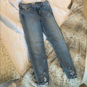 Agolde Midrise Skinny Jeans